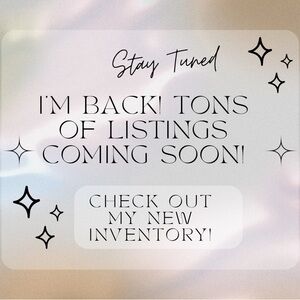 TONS OF NEW INVENTORY/CLOSET CLEAROUT!!!